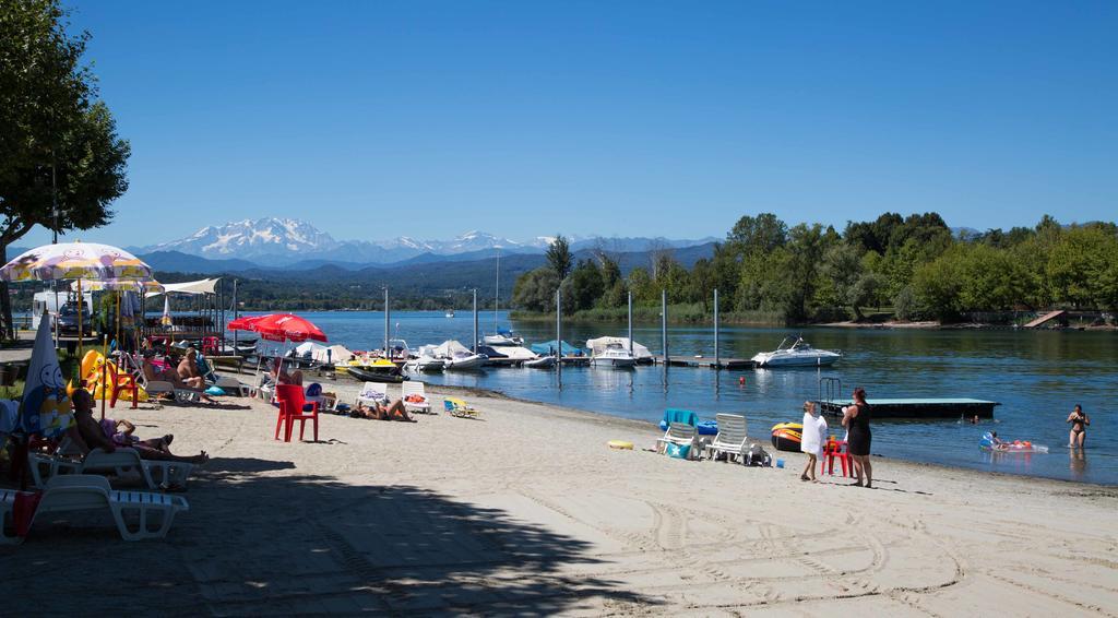 Camping Italia Lido คาสเตลเลตโต โซปรา ติชิโน ภายนอก รูปภาพ